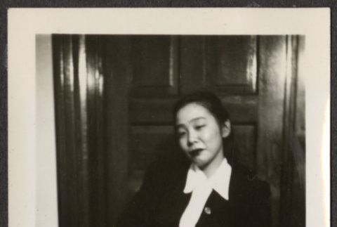Woman in a chair (ddr-densho-433-1169)