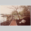 Walk way to bridge under construction (ddr-densho-377-2294)