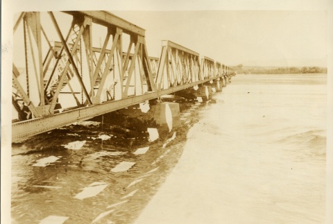 View of a bridge over a river (ddr-njpa-6-109)
