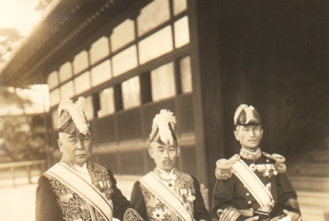 Japanese military leaders in formal dress (ddr-njpa-4-363)