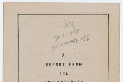 Report from the Philadelphia Manpower Council (ddr-densho-356-1014)
