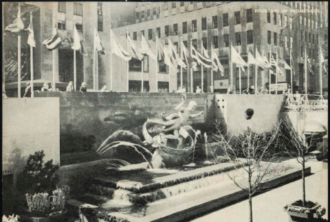 Fountain of Prometheus-Rockefeller Center (ddr-csujad-49-233)