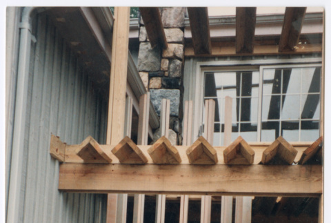 Spiral staircase under construction (ddr-densho-377-2640)