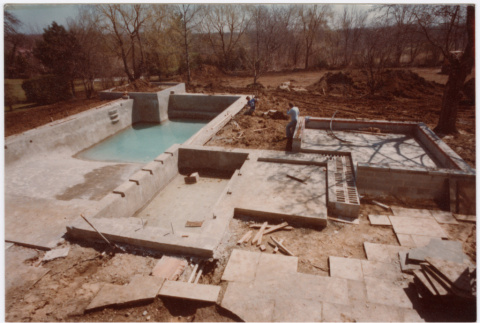 Pool under construction (ddr-densho-377-1758)