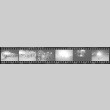 Negative film strip for Farewell to Manzanar scene stills (ddr-densho-317-202)