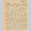 Letter from Alvin Uchiyama to Kathleen Koga Uchiyama (ddr-densho-406-124)