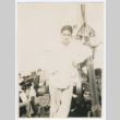 George Tokuda aboard the S.S. Northwestern (ddr-densho-383-421)