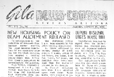 Gila News-Courier Vol. III No. 74 (February 10, 1944) (ddr-densho-141-229)