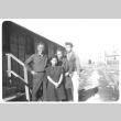 The Suzuki family in front of their barracks room at Minidoka concentration camp, Idaho (ddr-densho-243-7)