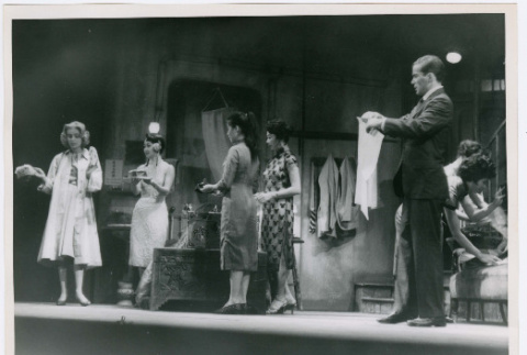 Dress rehearsal for stage production of The World of Suzie Wong (ddr-densho-367-175)