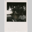 Two people in a garden (ddr-densho-329-806)