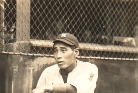 Keio University baseball player (ddr-njpa-4-1731)