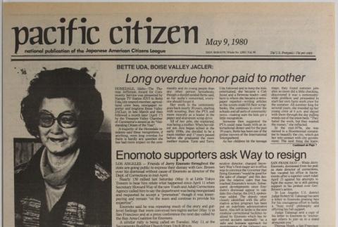 Pacific Citizen, Vol. 90, No. 2092 (May 9, 1980) (ddr-pc-52-18)