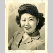 Signed photograph of a woman (ddr-manz-6-82)