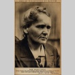 Newspaper clipping regarding Marie Curie (ddr-njpa-1-67)