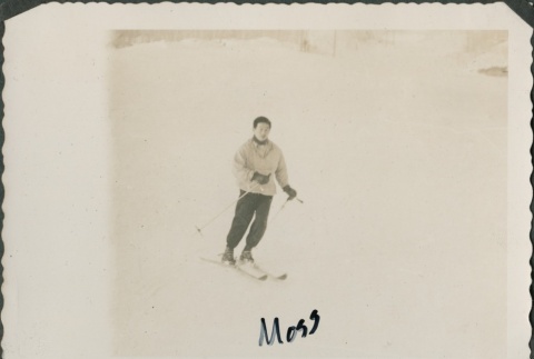 Masatoshi Fujii skiing (ddr-densho-321-405)