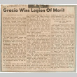 Gracia wins Legion of Merit (ddr-csujad-49-65)