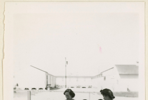 Children dining outdoors (ddr-densho-37-1065)