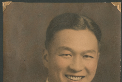 Portrait of man (ddr-densho-523-12)