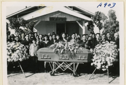 Funeral for Asabi (ddr-densho-37-1928)