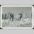 Man in skiing competition (ddr-densho-321-408)