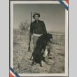 A hunter with his dog (ddr-densho-201-931)
