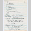 George Kanegai interview notes (ddr-densho-1007-915)