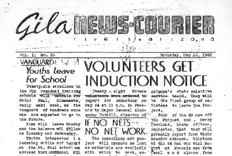 Gila News-Courier Vol. II No. 58 (May 15, 1943) (ddr-densho-141-94)