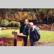 Don Brooks and Tom Kubota at Stroll Garden Dedication (ddr-densho-354-1836)