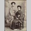 Two Japanese women in kimono (ddr-densho-259-104)