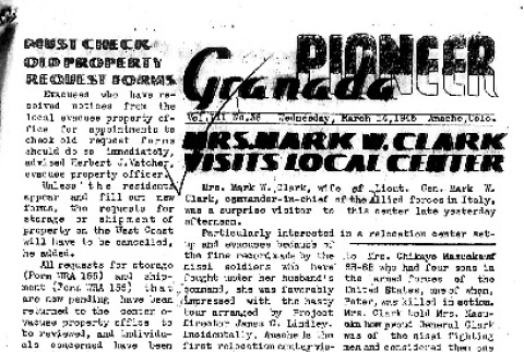Granada Pioneer Vol. III No. 38 (March 14, 1945) (ddr-densho-147-251)