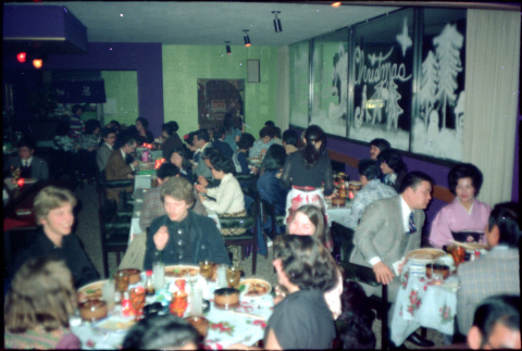 Group seated at tables (ddr-densho-426-600)