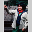 Ann Shimakawa leading morning watch (ddr-densho-336-1328)