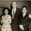 Earl Finch posing with a man and woman (ddr-njpa-1-304)