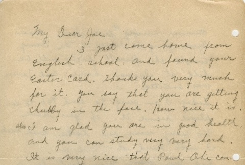 Letter to a Nisei man from his mother (ddr-densho-153-213)