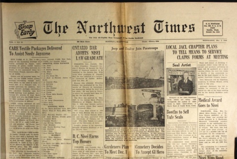 The Northwest Times Vol. 2 No. 99 (December 1, 1948) (ddr-densho-229-160)