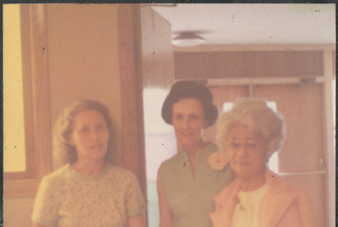 Agnes Sakura with two woman (ddr-densho-523-634)