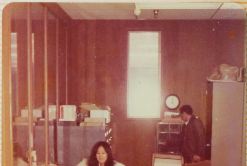 Woman at desk (ddr-densho-426-1239)