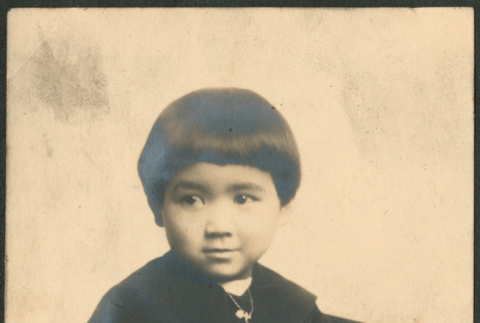 Portrait of child (ddr-densho-293-89)