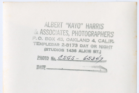 Verso of photograph (ddr-densho-433-487-mezzanine-cd0fa0ed6a)