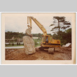 Moving boulder with excavator (ddr-densho-377-2208)