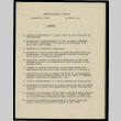 Agenda of the Heart Mountain Block Chairmen meeting, January 16, 1943 (ddr-csujad-55-402)