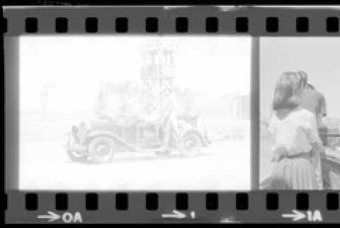 Negative film strip for Farewell to Manzanar scene stills (ddr-densho-317-115)