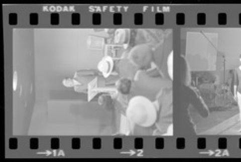 Negative film strip for Farewell to Manzanar scene stills (ddr-densho-317-157)