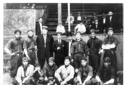 Columbia baseball team from Tacoma, Washington (ddr-densho-109-83)