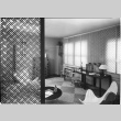 Living room with screen in foreground (ddr-densho-426-911)
