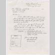 Letter regarding return of surrendered contraband (ddr-densho-355-281)