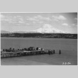 Dock and Mt. Rainier (ddr-densho-37-841)