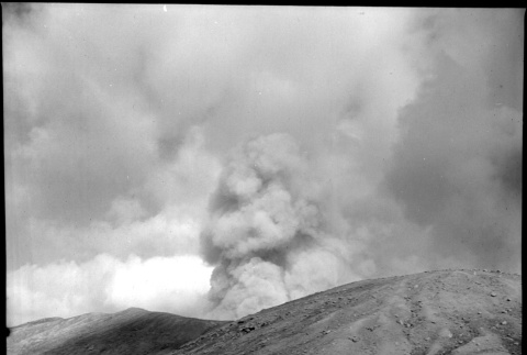 Slope of steaming volcano (ddr-densho-426-277)