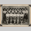 Group of young women in matching outfits (ddr-densho-542-291)